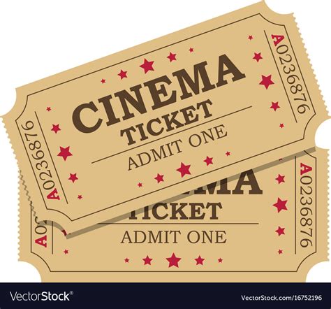 cinema ticket.